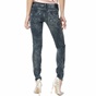 G-STAR RAW-Γυναικείο τζιν παντελόνι Midge Zip Low-Rise Super Skinny μπλε ξεβαμμένο