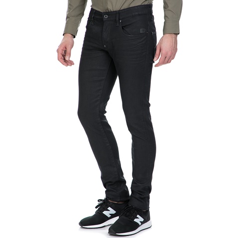 G-STAR RAW-Ανδρικό τζιν παντελόνι G-Star Raw Revend Super Slim μαύρο