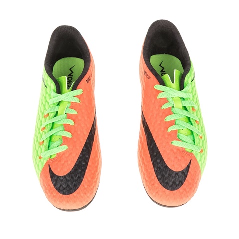 NIKE-Παιδικά παπούτσια ποδοσφαίρου JR HYPERVENOM PHELON 3 AG-PRO κίτρινα - πορτοκαλί