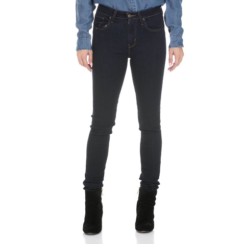 LEVI'S-Γυναικείο jean παντελόνι LEVI'S HIGH RISE SKINNY LONE WOLF μπλε