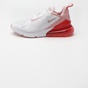 NIKE-Παιδικά παπούτσια NIKE 943345 NIKE AIR MAX 270 (GS) λευκά ροζ