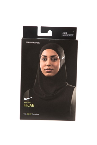 NIKE-Γυναικεία μαντίλα NIKE PRO HIJAB μαύρη