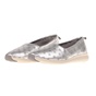 COLE HAAN-Γυναικεία sneakers COLE HAAN STUDIOGRAND PERF SLIP-ON ασημί