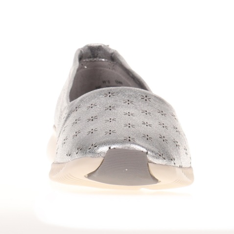 COLE HAAN-Γυναικεία sneakers COLE HAAN STUDIOGRAND PERF SLIP-ON ασημί