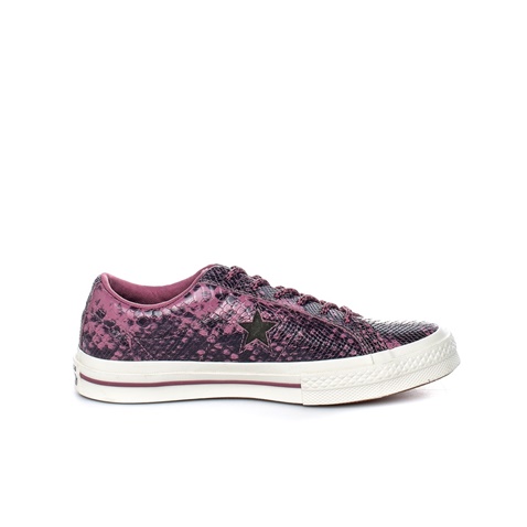 CONVERSE-Unisex sneakers CONVERSE One Star κόκκινα-μαύρα