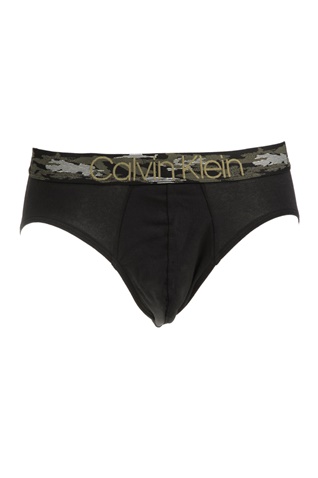 CK UNDERWEAR-Ανδρικό σλιπ CK UNDERWEAR μαύρο