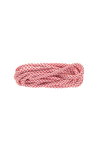 TUBELACES-Unisex TUBELACES ROPE MULTI λευκά-κόκκινα