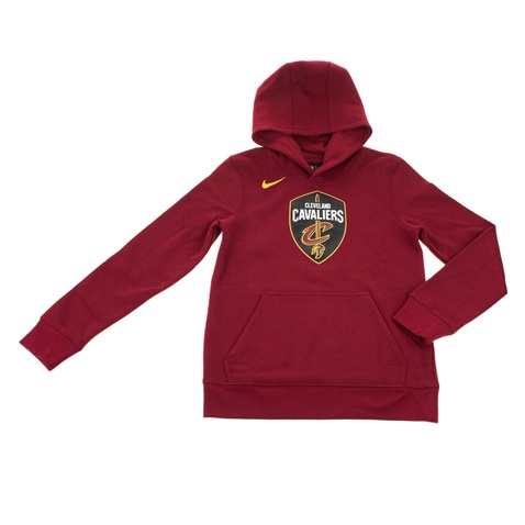 NIKE-Παιδική φούτερ μπλούζα NIKE LOGO ESSENTIAL CAVALIERS μπορντό