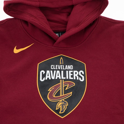 NIKE-Παιδική φούτερ μπλούζα NIKE LOGO ESSENTIAL CAVALIERS μπορντό