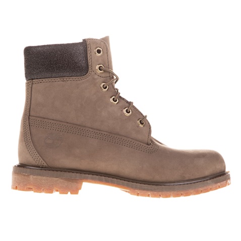 TIMBERLAND-Γυναικεία μποτάκια TIMBERLAND 6 INCH PREMIUM BOOT καφέ