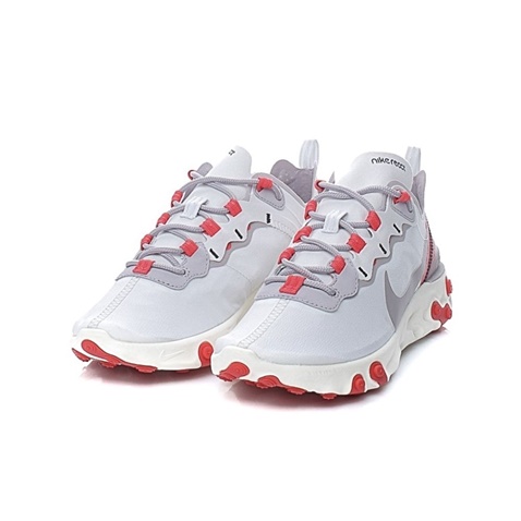 NIKE-Γυναικεία παπούτσια running NIKE REACT ELEMENT 55 λευκά