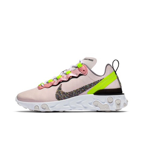 NIKE-Γυναικείο παπούτσια W NIKE REACT ELEMENT 55 PRM ροζ