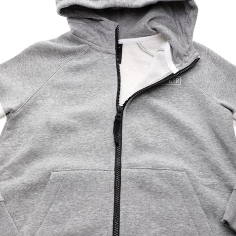 NIKE-Παιδική φούτερ ζακέτα NIKE AIR HOODIE FZ γκρι