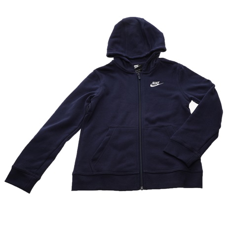 NIKE-Παιδική φούτερ ζακέτα NIke NSW HOODIE FZ CLUB μπλέ