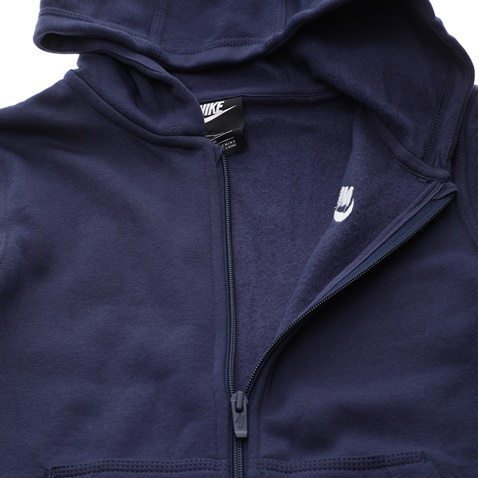 NIKE-Παιδική φούτερ ζακέτα NIke NSW HOODIE FZ CLUB μπλέ