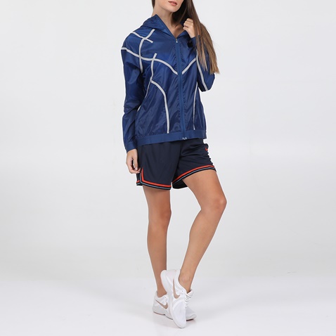 NIKE-Γυναικείο αντιανεμικό jacket NIKE CITY RDY JKT HD μπλε