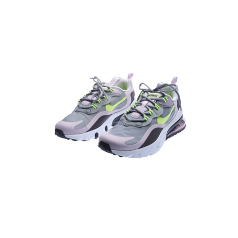 NIKE-Παιδικά αθλητικά παπούτσια NIKE AIR MAX 270 REACT (GS) γκρι-κίτρινα