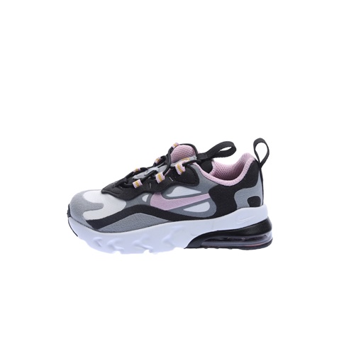 NIKE-Παιδικά παπούτσια NIKE AIR MAX 270 RT (TD) γκρι ροζ