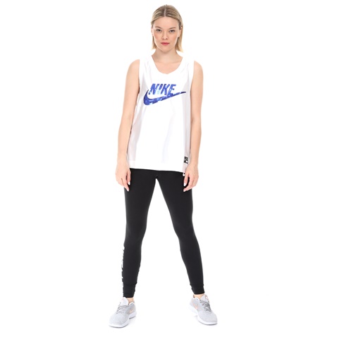 NIKE-Γυναικεία αθλητική φανέλα NIKE NSW JERSEY GLM DNK λευκή μπλε