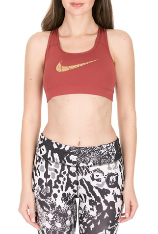 NIKE-Γυναικείο αθλητικό μπουστάκι NIKE VCTRY COMP BRA MTLLC GRX κόκκινο