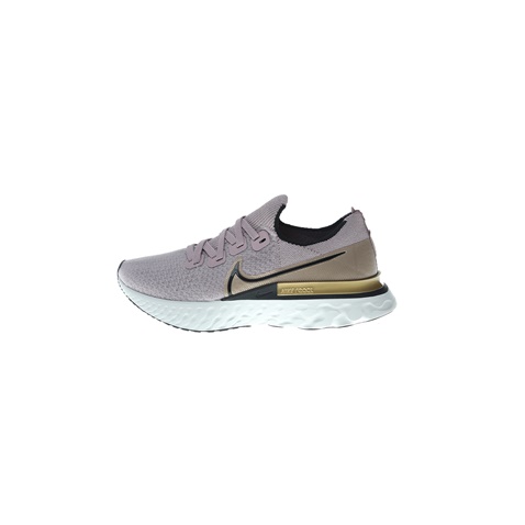 NIKE-Γυναικεία παπούτσια running NIKE REACT INFINITY RUN FK μωβ χρυσά