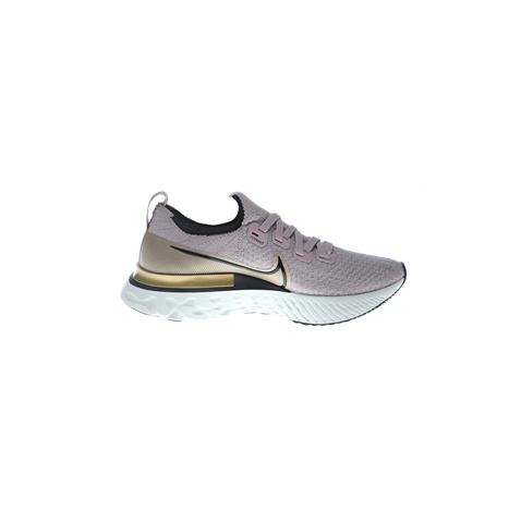 NIKE-Γυναικεία παπούτσια running NIKE REACT INFINITY RUN FK μωβ χρυσά