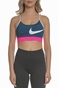 NIKE-Γυναικείο αθλητικό μπουστάκι NIKE ICNCLSH BRA LIGHT μπλε ροζ