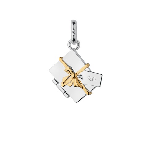 LINKS OF LONDON-Γυναικείο παντατίφ xmas envelope charm LINKS OF LONDON ασημένιο