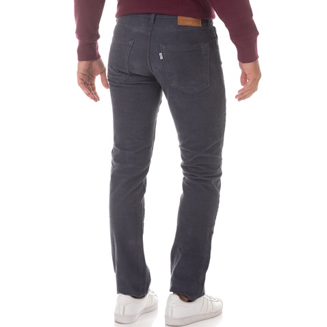 LEVI'S-Ανδρικό κοτλέ παντελόνι LEVI'S 511 SLIM FIT OMBRE γκρι