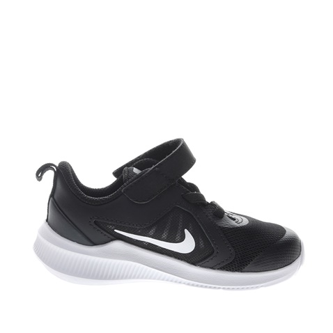 NIKE-Βρεφικά αθλητικά παπούτσια NIKE DOWNSHIFTER 10 (TDV) μαύρα λευκά