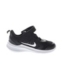 NIKE-Βρεφικά αθλητικά παπούτσια NIKE DOWNSHIFTER 10 (TDV) μαύρα λευκά