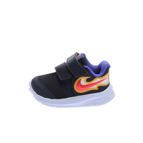 NIKE-Βρεφικά παπούτσια NIKE STAR RUNNER 2 FIRE (TDV) μαύρα