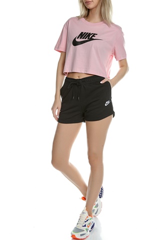 NIKE-Γυναικείο σορτς NIKE NSW ESSNTL FLC HR μαύρο