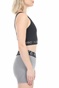 NIKE-Γυναικείο μπουστάκι NIKE CLN CROP TANK μαύρο