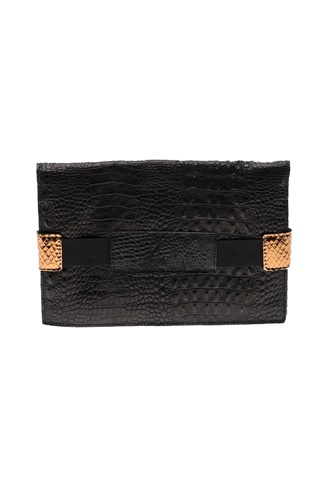 GLAMAZONS-Γυναικεία τσάντα clutch GLAMAZONS ASIA μαύρη