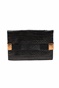 GLAMAZONS-Γυναικεία τσάντα clutch GLAMAZONS ASIA μαύρη