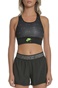 NIKE-Γυναικείος αθλητικός στηθόδεσμος NIKE SWOOSH AIR BRA ανθρακί