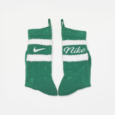 NIKE-Unisex ψηλές κάλτσες NIKE CK6786 U NK ELT CREW-XMAS πράσινες