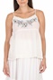 MABE-Γυναικείο top MABE EBBA CAMISOLE εκρού