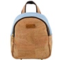 APOXYLO-Γυναικείο backpack APOXYLO 352.2 MINI FASHION εκρού μπλε