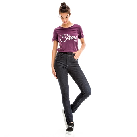 EDWARD JEANS-Γυναικείο jean παντελόνι EDWARD JEANS BIANA-W μπλε