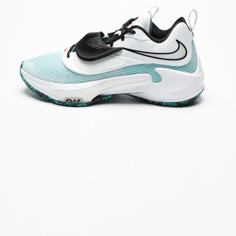 NIKE-Ανδρικά παπούτσια basketball ZOOM FREAK 3 DA0694 λευκά πράσινα