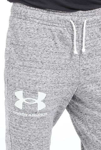 UNDER ARMOUR-Ανδρικό παντελόνι φόρμας UNDER ARMOUR RIVAL TERRY JOGGER γκρι