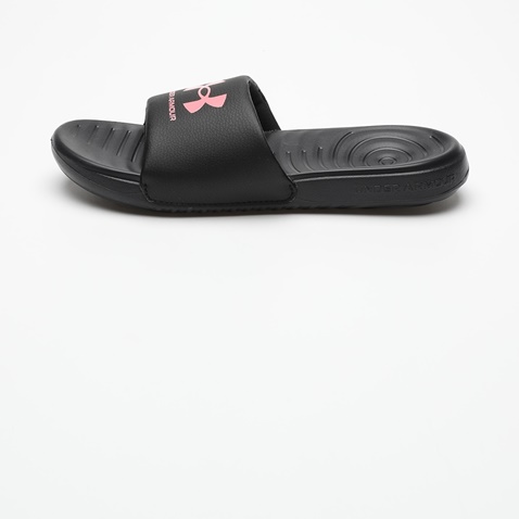 UNDER ARMOUR-Γυναικεία slides UNDER ARMOUR 3023772 UA W Ansa Fix SL μαύρα ροζ