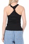 KENDALL + KYLIE-Γυναικεία μπλούζα KENDALL + KYLIE CLASSIC SLEEVELESS μαύρη