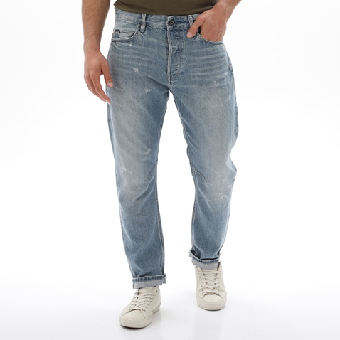 G-STAR RAW-Ανδρικό jean παντελόνι G-STAR RAW D20005.B988 A-Staq Tapered μπλε