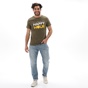 G-STAR RAW-Ανδρικό jean παντελόνι G-STAR RAW D20005.B988 A-Staq Tapered μπλε