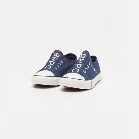 BEVERLY HILLS POLO CLUB-Παιδικά sneakers BEVERLY HILLS POLO CLUB BHS.2S1.080.012 μπλε