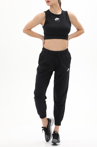 NIKE-Γυναικείο αθλητικό cropped top NIKE DM6069 W NSW AIR RIB TANK μαύρο