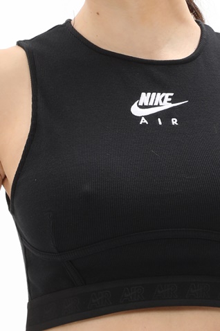 NIKE-Γυναικείο αθλητικό cropped top NIKE DM6069 W NSW AIR RIB TANK μαύρο